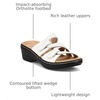 image:imageClarks Womens Merliah CoralWhite Leather